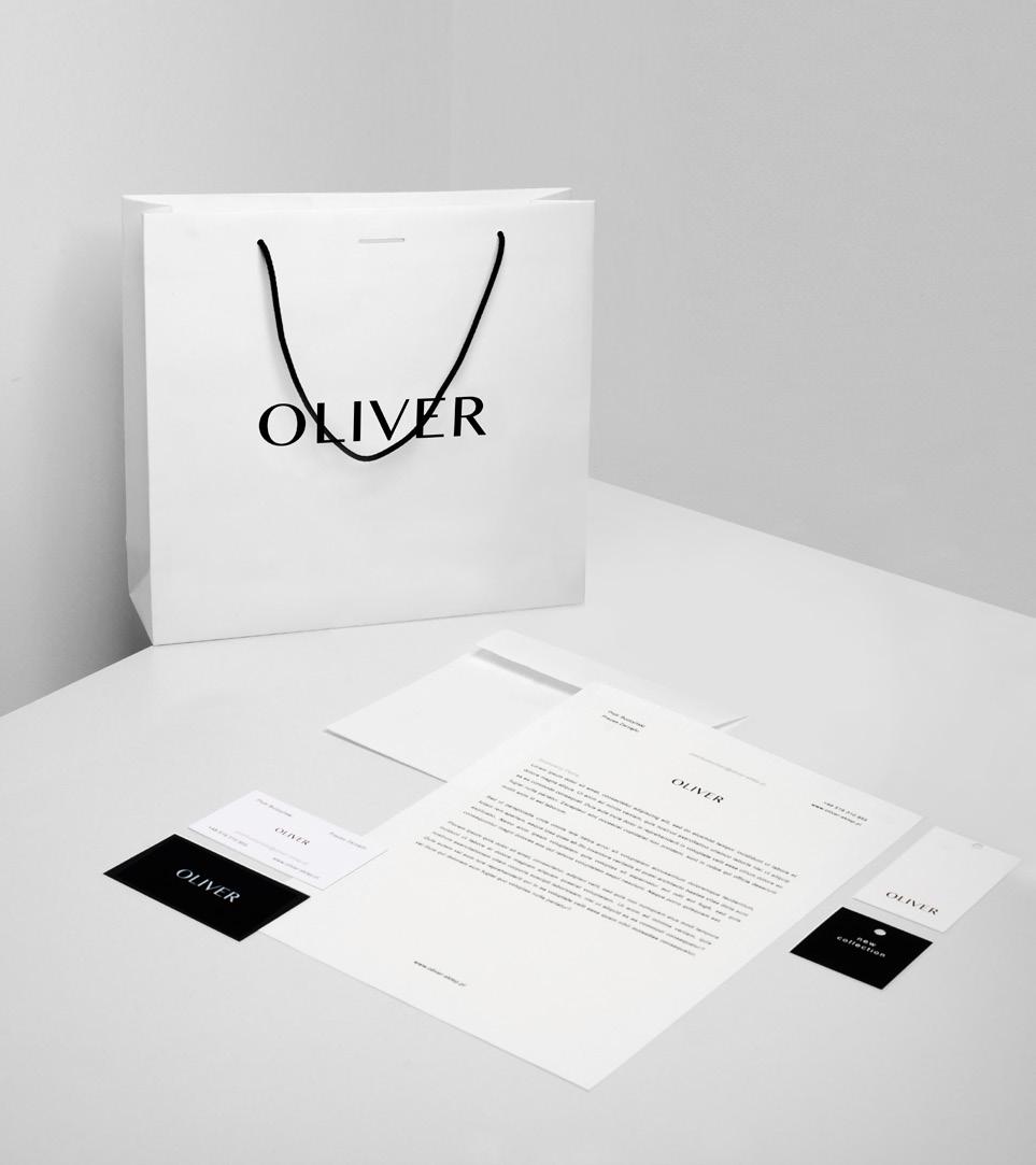 IDENTYFIKACJA I WEBDESIGN Oliver to nowopowstająca sieć sklepów odzieżowych wyróżniająca się wysoką jakością oraz najwyższą elegancją.