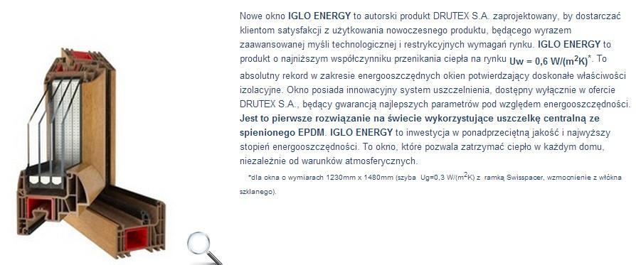 6. Porównanie z wartością dopuszczalną przyjętego z deklaracji producenta lub ewentualnie z tabel w normach współczynnika przenikania ciepła dla okien w ścianach kondygnacji mieszkalnych, t i >16