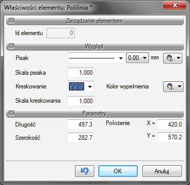 MOŻLIWOŚCI PROGRAMU: Intuicyjny interfejs pozwalający na pracę we współrzędnych lub wprowadzanie danych przy pomocy długości i kątów.