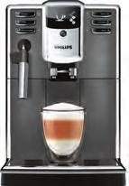 Karafka na mleko Funkcja long coffee Menu w 16 językach Programowane automatyczne wyłączanie i włączanie Filtr do wody Milk Menu LatteCrema System