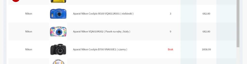 mapowania Inteshop.