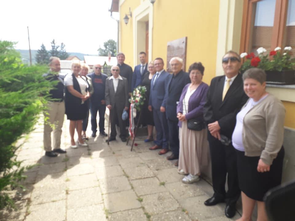 Delegacja przedstawicieli Gminy Łącko w