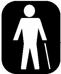 23A Symbol graficzny dla użytkowników wózków inwalidzkich Rys.