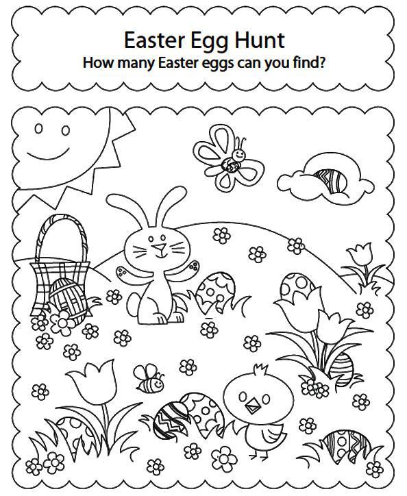 HOMEWORK- PRACA DOMOWA How many Easter eggs can you find?