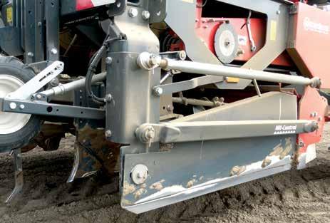 SYSTEM PRECISION-PLANTING Bruzdownica o unikatowym kształcie litery V posiada niewielką redlicę, która tworzy wąską bruzdę.