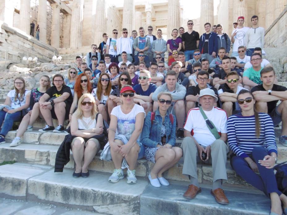 zwiedzania starożytnego Akropolu