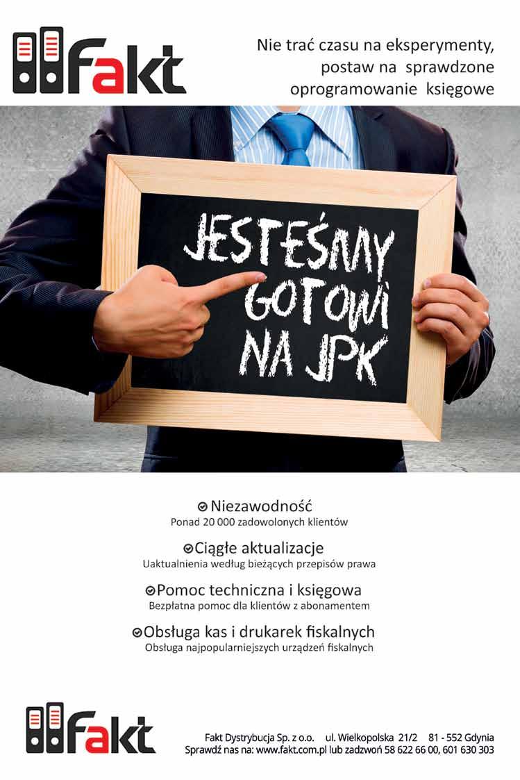 KOREKTA JPK i VAT 2017 PODATKI NR 6 INDEKS 36990X ISBN 978-83-65789-67-9 MAJ 2017 CENA 29,90 ZŁ (W TYM 5% VAT) UKAZUJE SIĘ OD 1995 ROKU KOREKTA JPK i VAT 2017 Kiedy i jak korygować JPK_VAT Jak