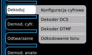 Jeżeli otwarte rozwijalne menu nie mieści się w obszarze interfejsu użytkownika, może być przesunięte w górę lub dół w celu uzyskania