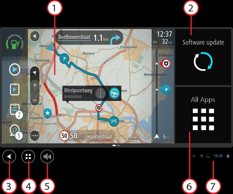 Urządzenie TomTom PRO 82xx Uruchamianie urządzenia TomTom PRO 82xx Urządzenie TomTom PRO 82xx uruchamia się po umieszczeniu w uchwycie, do którego doprowadzone jest zasilanie.