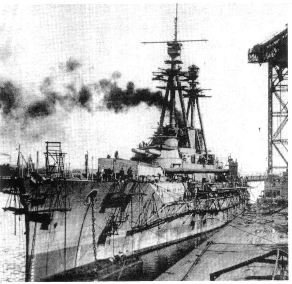 prace stoczniowe 26 sierpnia 1914 roku okręt przystąpił do działań wojennych przeciwko niemieckiej flocie Pacyfiku.