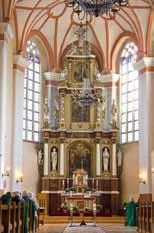 22 4 Zbór ewangelickoreformowany oraz mauzoleum książąt Radziwiłłów Zbór ewangelicko-reformowany w stylu