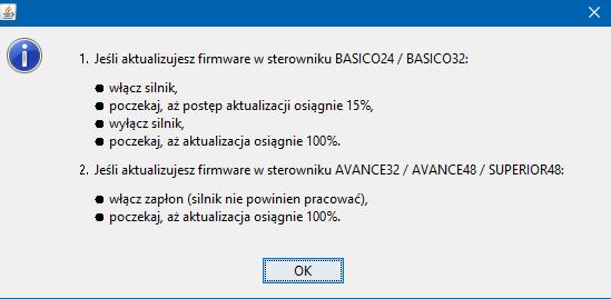 4.3. Awaryjna procedura aktualizacji firmware W przypadku kiedy standardowa metoda aktualizacji firmware nie powiedzie się, należy przeprowadzić awaryjną aktualizację firmware. W tym celu należy: 1.