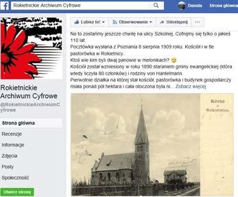 W wielu naszych domach przechowywane są fotografie ludzi i miejsc związanych z dawną Rokietnicą i innymi miejscowościami gminy.