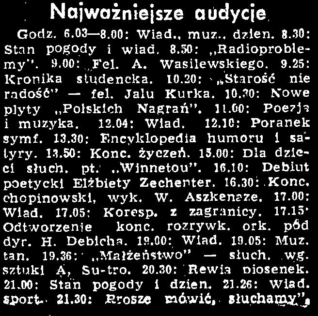 Na saksofonie Namysłowski? No cóż trzeba oglądnąć Niewinnych czarodziejów Andrzeja Wajdy.