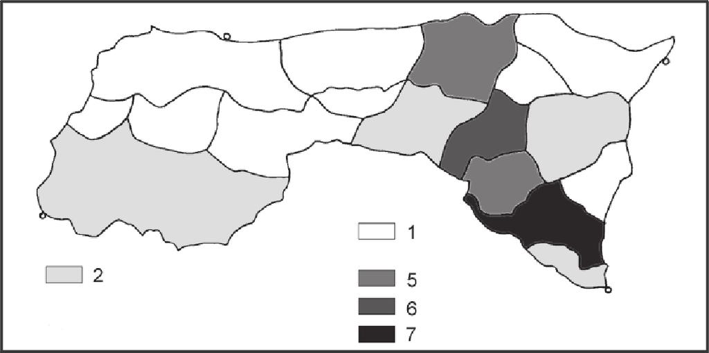 Ryc. 2. Zanikanie jezior (ZJ) Fig. 2. Waning of lakes (ZJ) Ryc. 4.