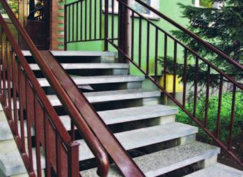 Nowe balustrady, wyremontowane schody - inne