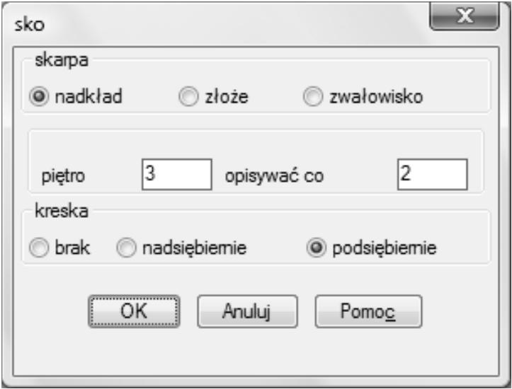 438 M. Poniewiera, E. Maciejowska-Figiel, J. Orwat Istotne, z punktu widzenia pracy z programem, jest również ustawienie odpowiednich parametrów początkowych rysunku.