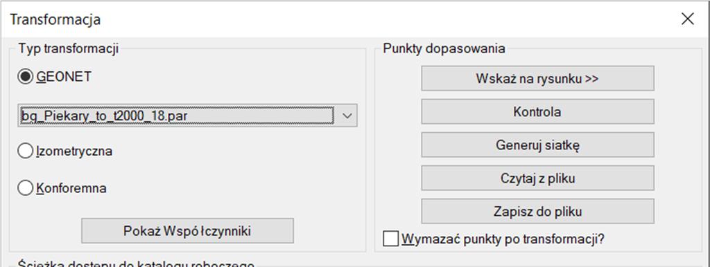 Zastosowanie programu GEOLISP do tworzenia dokumentacji kartograficznej 439 układy współrzędnych. Czasem są to układy lokalne, takie jak Sucha Góra czy Borowa Góra [9], a czasem dawne państwowe np.
