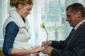 septembra uskutočnilo v obradnej miestnosti Mestského úradu privítanie nových občanov mesta a blahoželanie jubilantom.