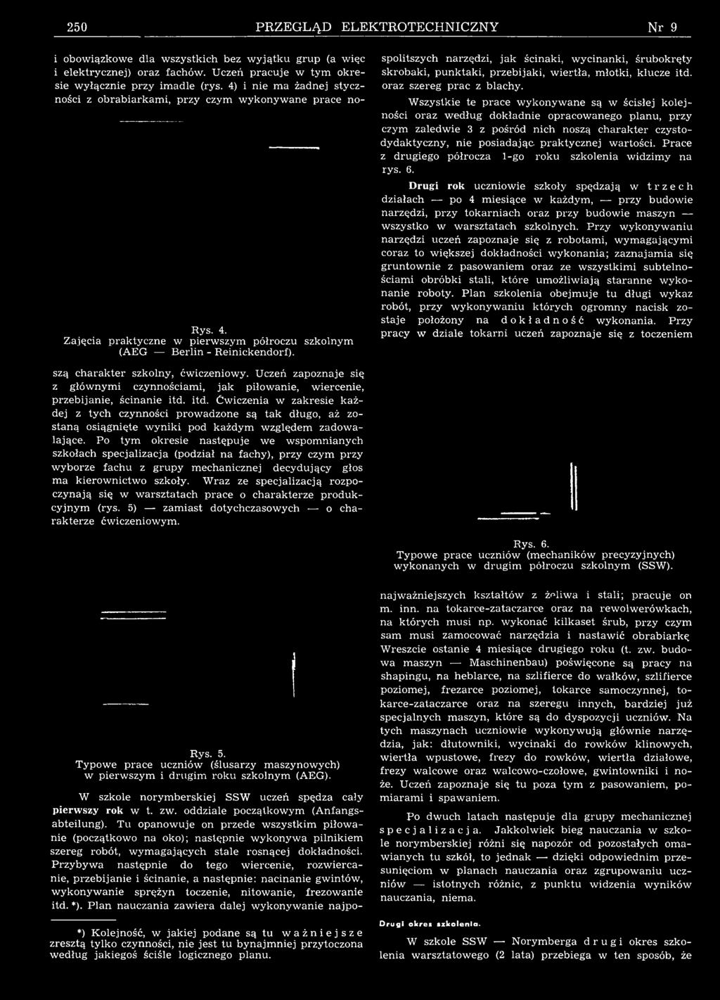 Pln nuczni zwier dlej wyknywnie njpplitzych nrzędzi, jk ścinki, wycinnki, śrubkręty krbki, punktki, przebijki, wieł, młtki, klucze itd. rz zereg prc z blchy.