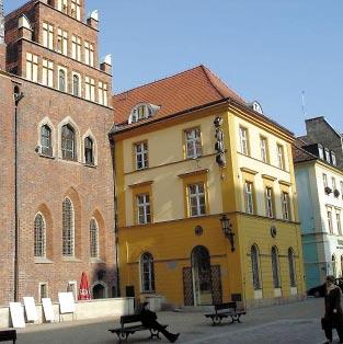 Pierzeja wschodnia wrocław skiego Rynku kamienica nr 37 przy kład błędnej