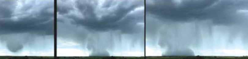 POWSTANIE I PRZEBIEG ZJAWISKA SILNYCH PRĄDÓW ZSTĘPUJĄCYCH DOWNBURST FAZA POCZĄTKOWA