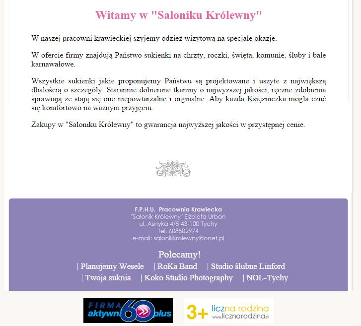 Aston Nieruchomości Salonik Królewny -