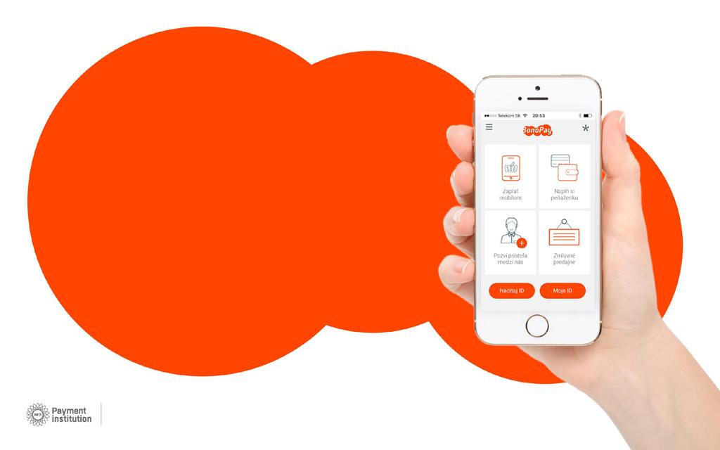 Nowa aplikacja mobilna do płatności telefonem Do 10 % zniżki przy każdej płatności Payment inst