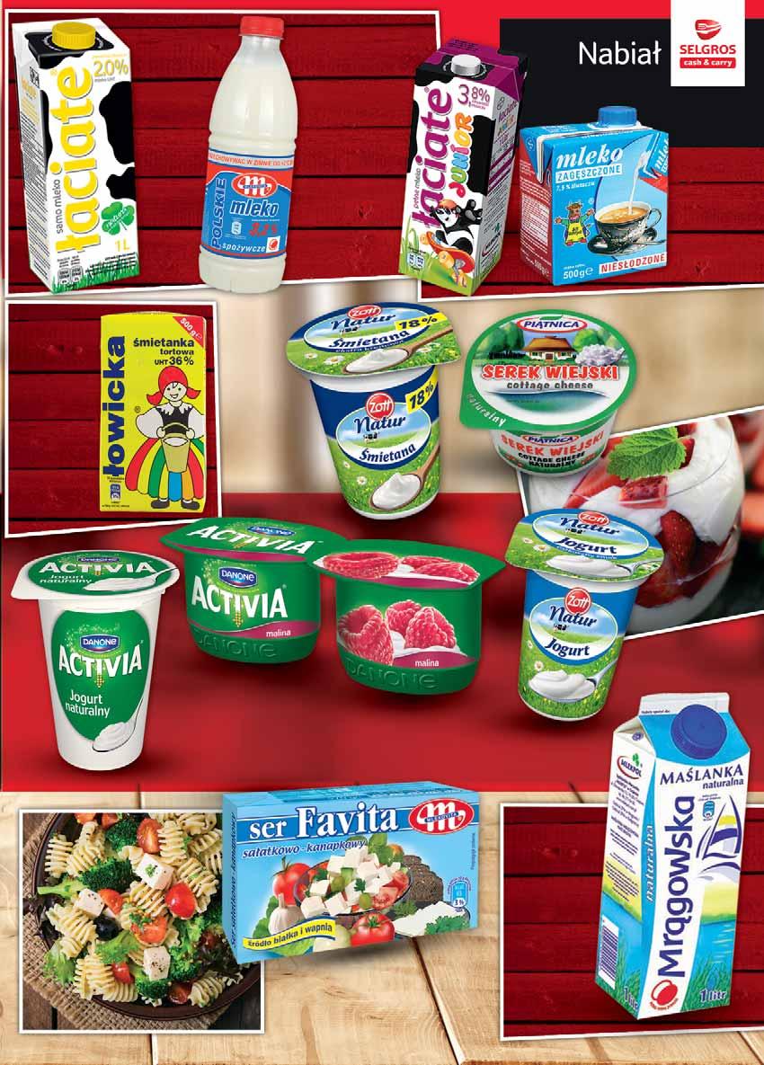 MLEKO UHT 2% 1 L mleko UHT 3,2% 1 l w cenie: 1.88, z VAT 1.97 sprzedaż po lub po 12 szt. 50015643 1 78 1 z VAT 1.87 MLEKO PET 3,2% 1 L mleko PET 2% 1 l w cenie: 1.59, z VAT 1.
