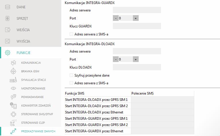 SATEL GSM-X 49 Użytkownicy Możesz zaprogramować, w jaki sposób będzie można sterować wyjściami modułu przy pomocy CLIP z telefonów użytkowników (patrz: Użytkownicy s. 52).