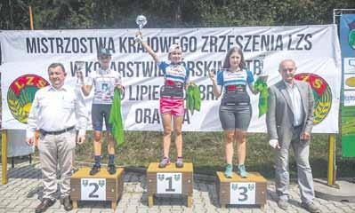 Za niespełna miesiąc, bo już 18 sierpnia Gabriela wystartowała w Mistrzostwach Polski MTB XCM (maraton) w Wiśle.