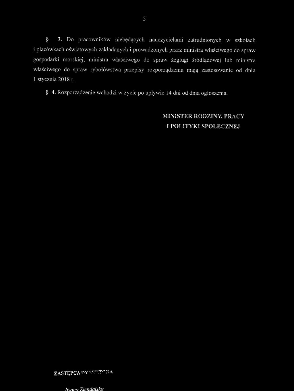 ministra właściwego do spraw gospodarki morskiej, ministra właściwego do spraw żeglugi śródlądowej lub ministra właściwego