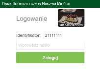 Od tego momentu obrazek widoczny będzie w prawym górnym rogu ramki logowania z polem do wprowadzenia