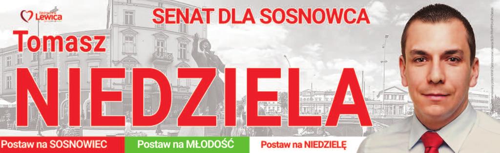 rozwój naszego regionu. W nadchodzących wyborach parlamentarnych będę na niego głosował. Zdzisław Banaś Burmistrz Miasta i Gminy Siewierz Sebastian Szaleniec to młody, kreatywny człowiek.