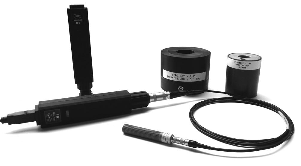 Rys. 5. Przykłady sond pomiarowych pracujących z Wirotestem M1 Fig. 5. Examples of measuring probes working with Wirotest M1 Rys. 6.