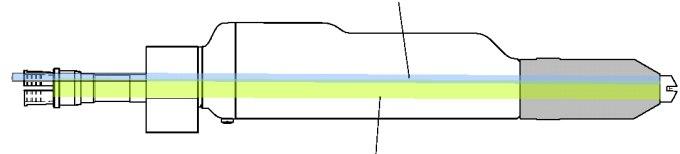 5.4 Przep³yw proszku oraz powietrza odmuchowego Powietrze dodatkowe, pe³ni¹ce funkcjê odmuchiwania, doprowadzone jest do pistoletu zgodnie z oznaczeniem z ty³u jednostki