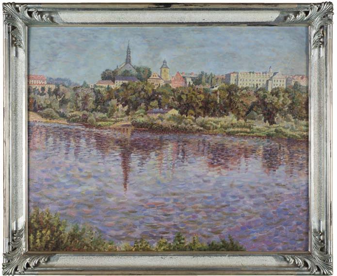 w: krakowskim TPsP, gdzie miał dwie wystawy indywidualne (1929, 1931), we Lwowie (1926, 1927), Poznaniu oraz TzsP w warszawie (1930, 1931, 1934) oraz Paryżu (1927), Bratysławie (1928), Londynie