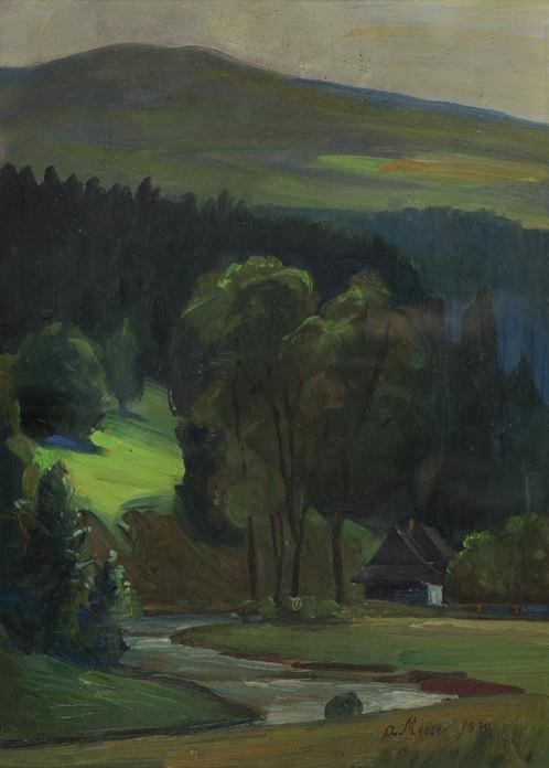 od 1915 do 1917 roku kontynuował sam studia u wojciecha weissa. otrzymał wówczas nagrodę i brązowy medal na wystawie dorocznej. odbył podróże artystyczne do wiednia, włoch i na węgry.