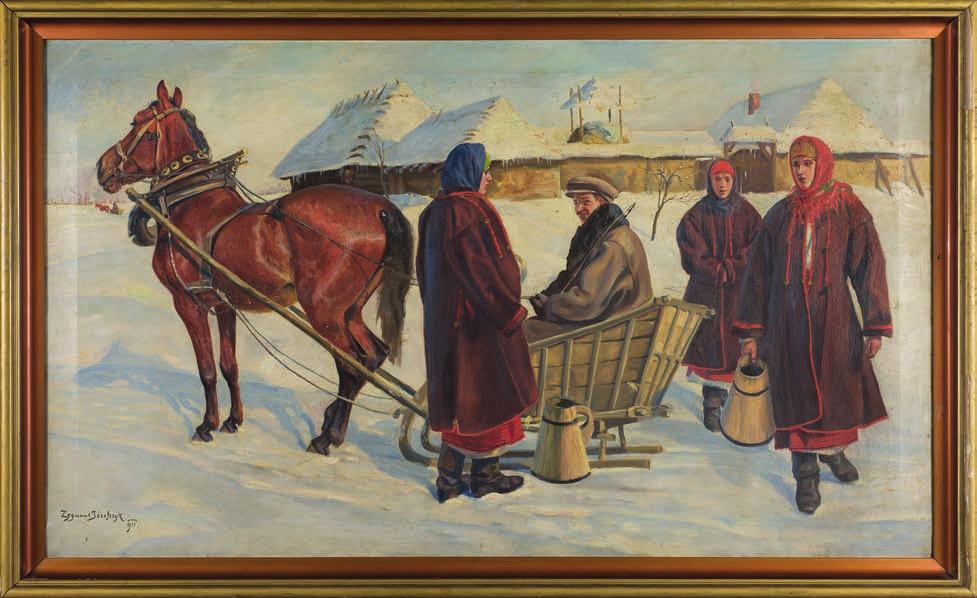 Pobierał również nauki na Uniwersytecie jagiellońskim, a od 1911 przez trzy kolejne lata wystawiał prace w Towarzystwie zachęty sztuk Pięknych w warszawie.