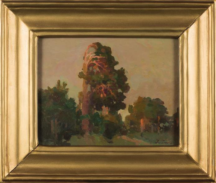 9. mieczysław FIlIPKIEWIcZ (1891-1951) Pejzaż GóRski akwarela, papier, 32,5 x 48,5 cm, sygn. p.d.: Mieczysław filipkiewicz. 4.500,- Był bratem malarza stefana filipkiewicza.