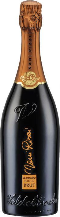 Nani Rizzi Prosecco Superiore BRUT D.O.C.G. D.O.C.G. Glera 100% 8 g/l Słomkowa barwa z żółtymi refleksami.