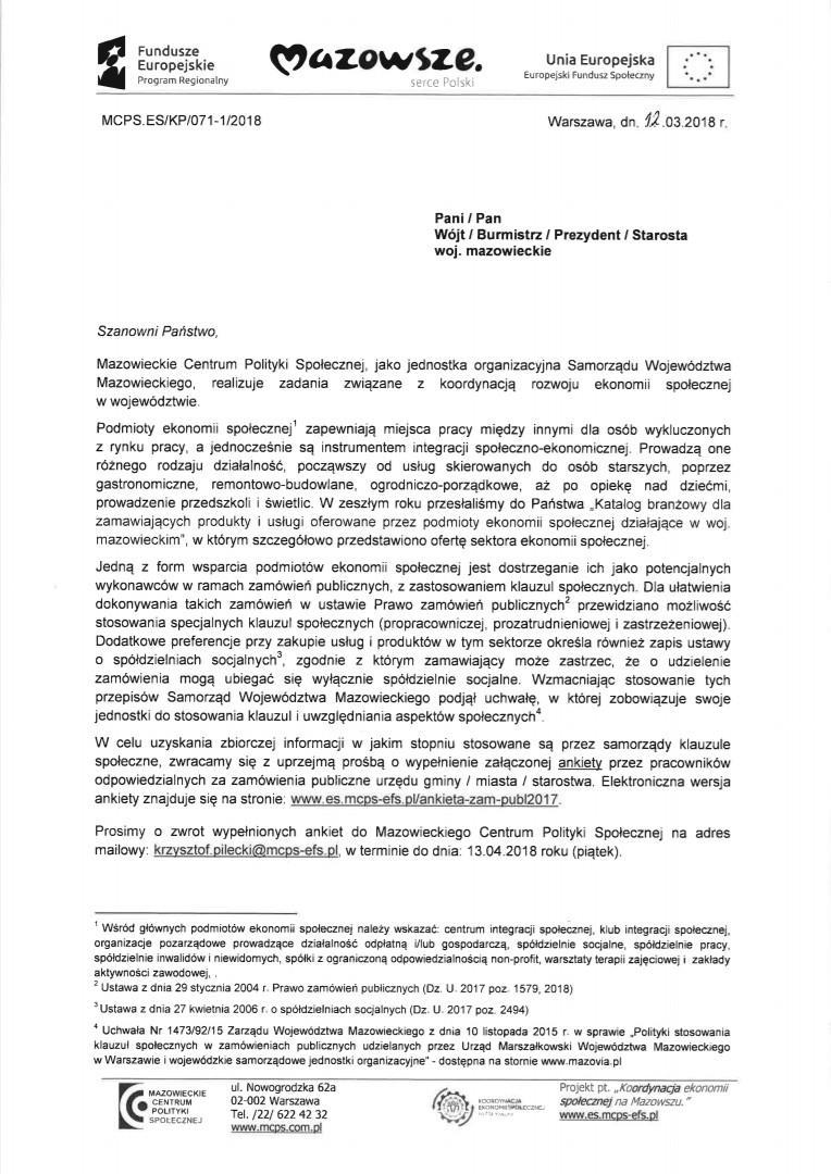 Załącznik nr 1 -