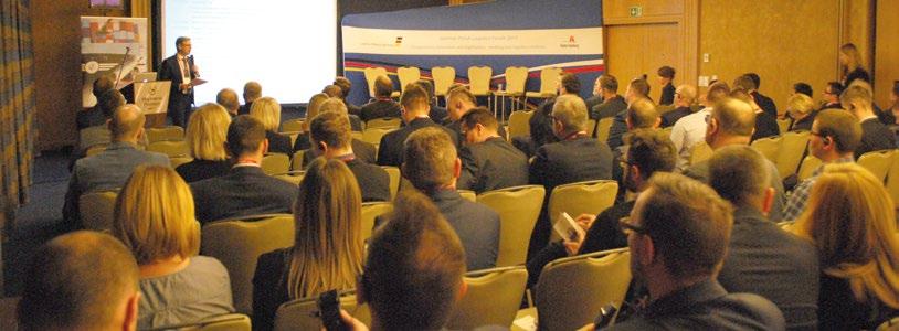 74 EURO LOGISTICS RELACJE Kooperacja, innowacje i cyfryzacja Niemieckie stowarzyszenie Logistics Alliance Germany po raz kolejny postanowiło zaprezentować w Polsce swoje możliwości na polu rozwijania