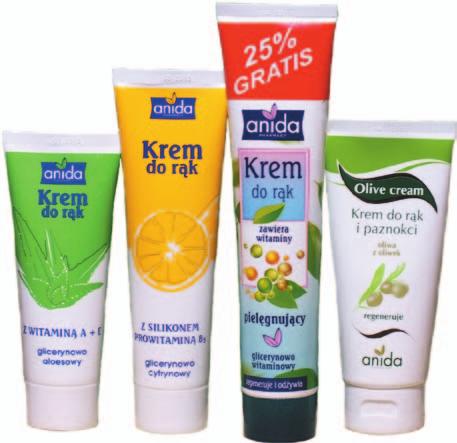 Krem do rąk Linea Vit Przeznaczenie: do codziennej pielęgnacji rąk.