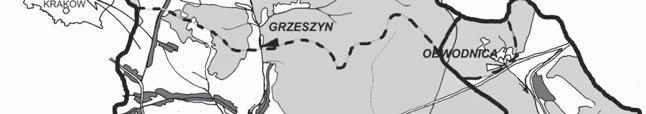 Powierzchnia zurbanizowanej zlewni Silnicy wynosi 49,4 km 2, a rolniczo- -leśnej