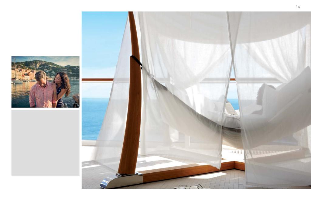 CO WYRÓŻNIA CELEBRITY CRUISES OTOCZ SIĘ LUKSUSEM. Podczas wakacji z Celebrity Cruises, Twoje najśmielsze oczekiwania zbledną w porównaniu do tego, co pojawi się przed Twoimi oczami.