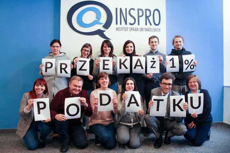 Instytut Spraw Obywatelskich (INSPRO) od 2004 r. po stronie obywateli Jesteśmy zakorzenioną społecznie organizacją obywatelską niezależną od partii politycznych.