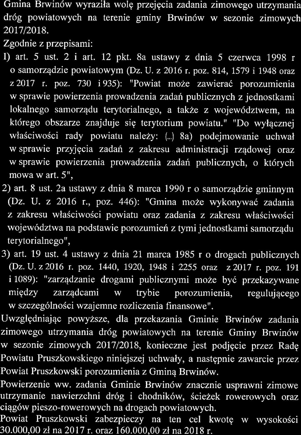 powiatu.'' "Do wyłączną właściwości rady powiatu nalży: 1.
