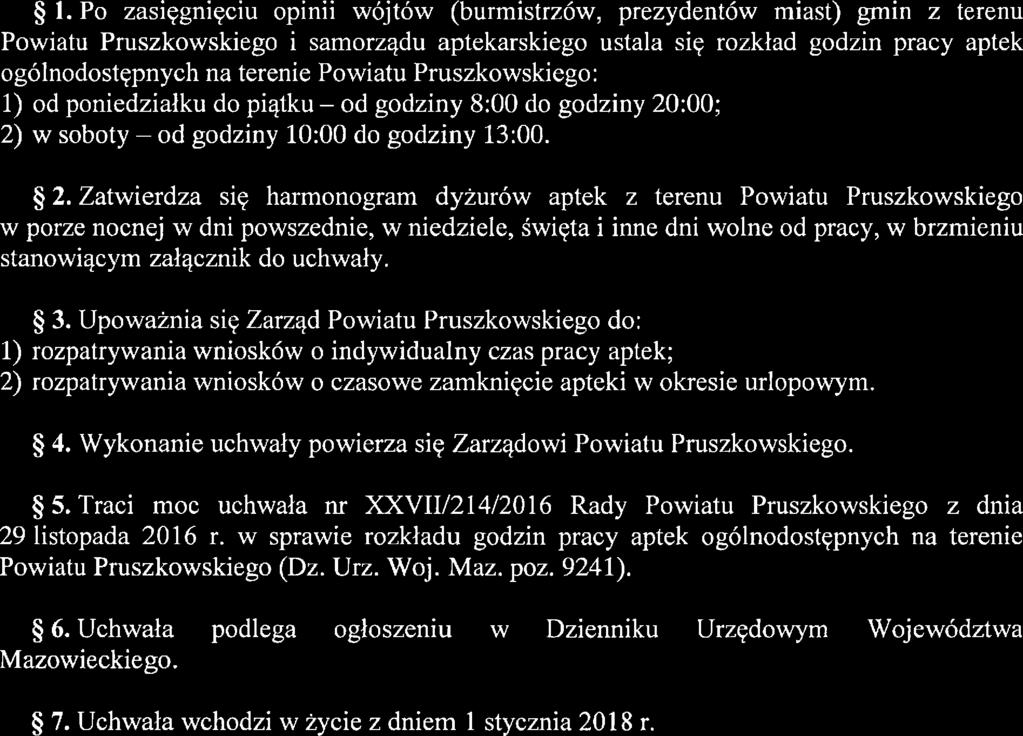 indywidualny czas pracy aptk; 2) rozpatrywania wniosków o czasow zamknięci aptki w