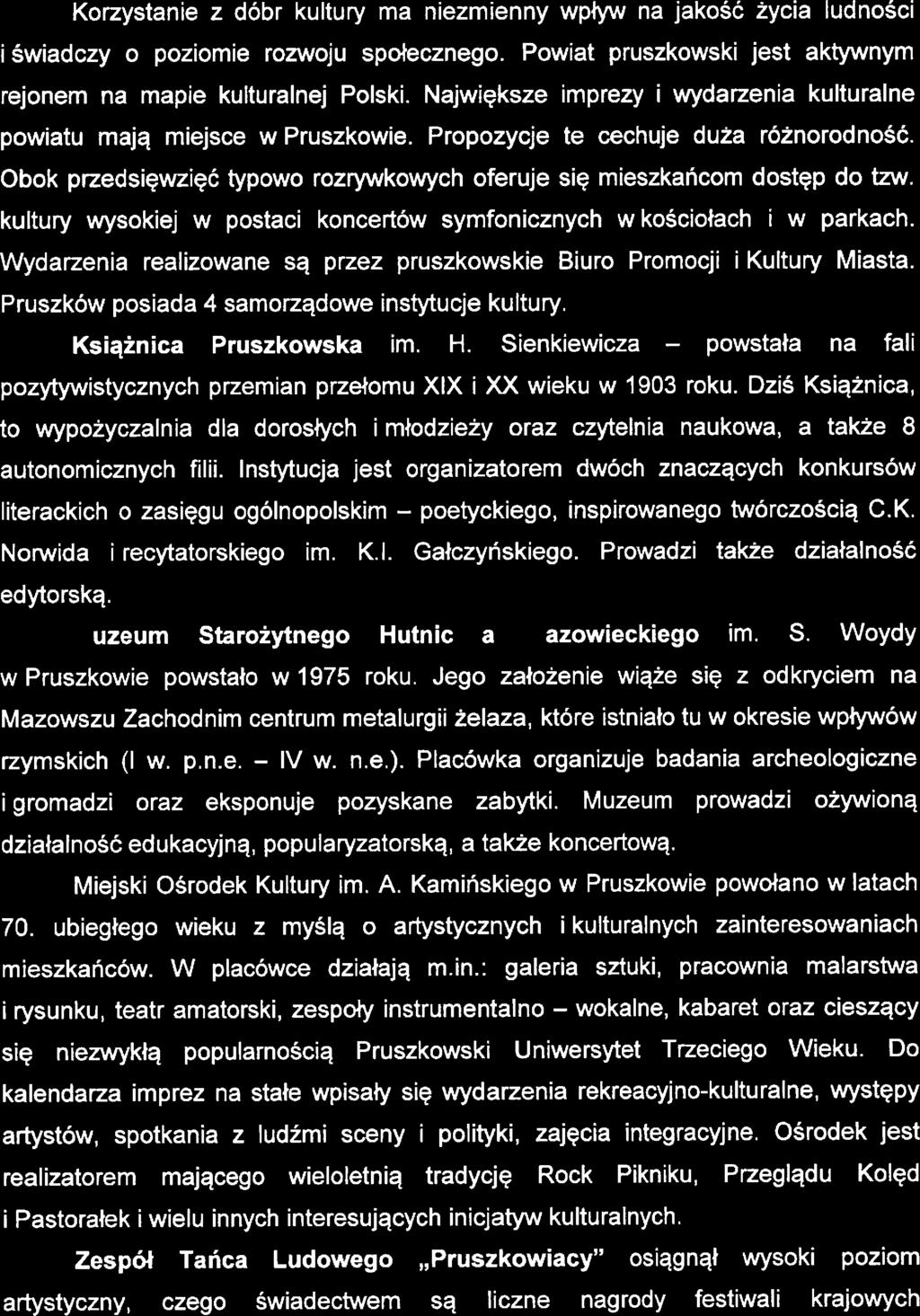 Stratgia Razwiązywanła Problmów Społcznych Powiatu Pruszkowskigo na lata 201 7-2025 9.